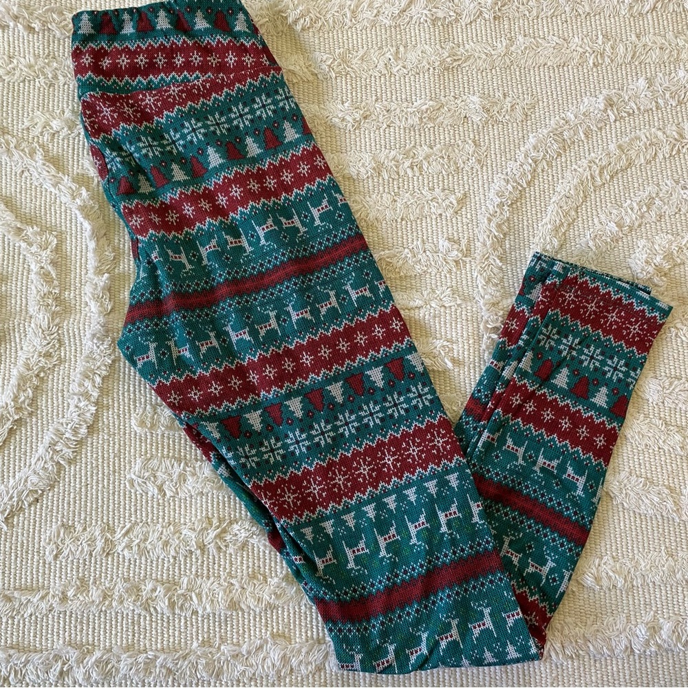Lularoe Christmas Leggings